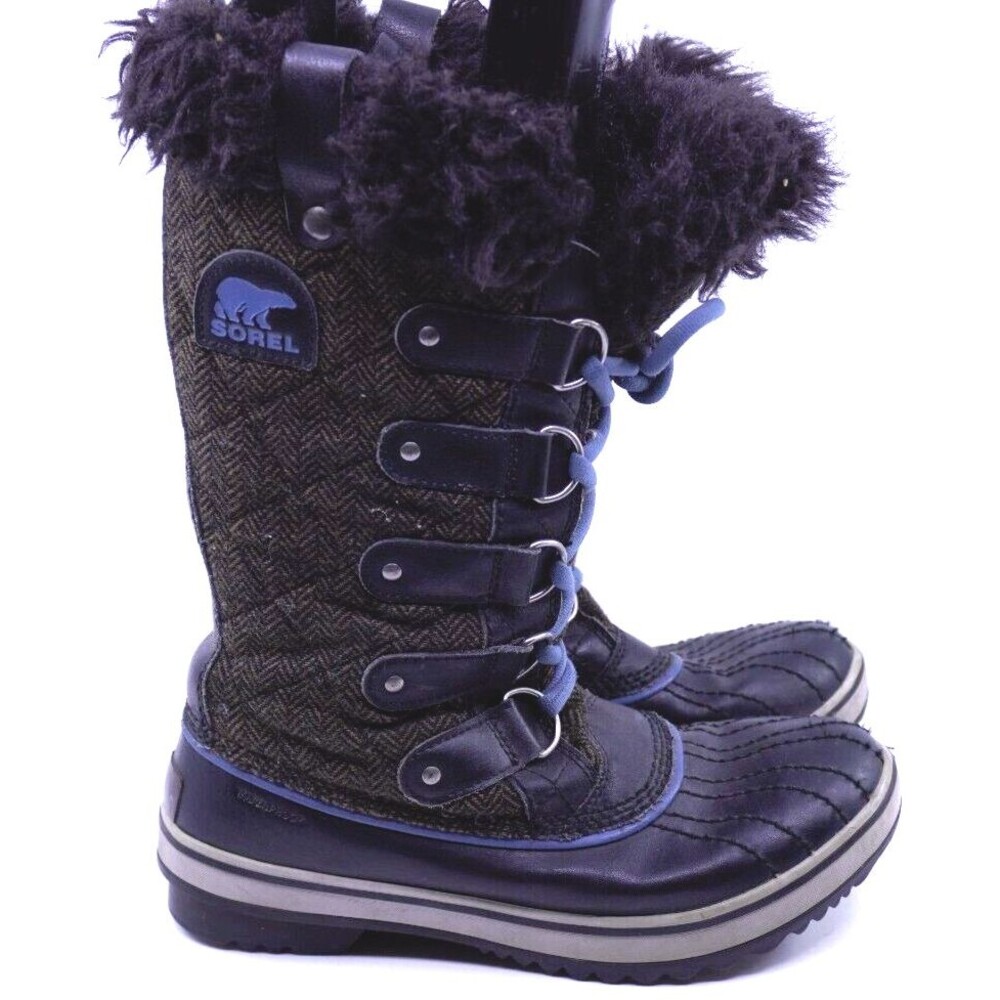 Sorel Tofino II Boots Womens Size 6 Brown NL2034-248 Waterproof Insulated Snow